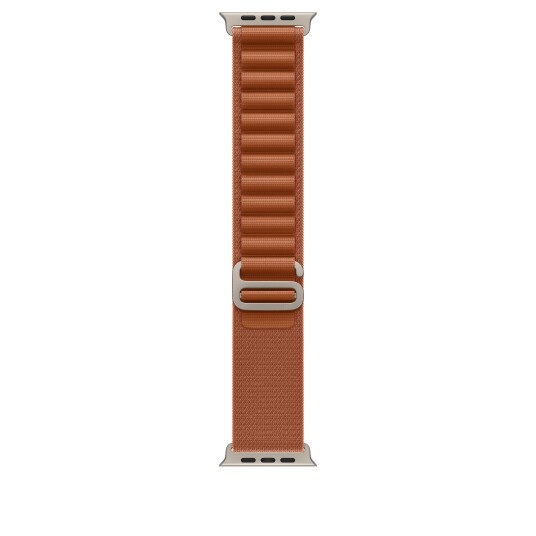 Apple 49/46 mm Terracotta Alpine Loop   Small   Natural Titanium Finish