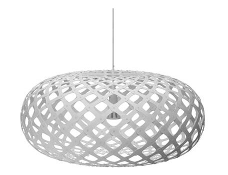 David Trubridge Kina Taklampe Ø80 Hvit 2 Sider