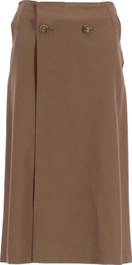 MM6 Maison Margiela Dame Skjørt Brun XS,