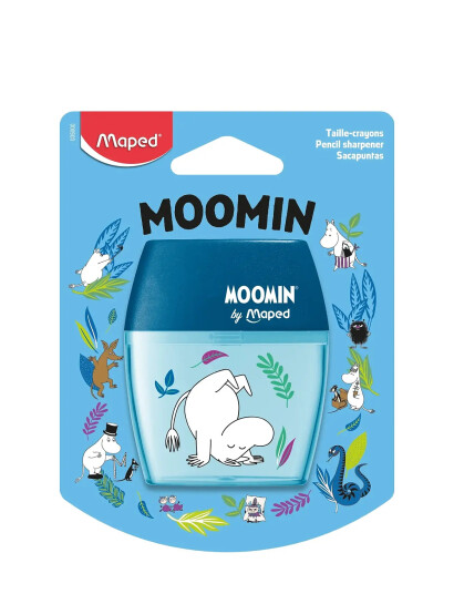 Dsignhouse Moomin Moomin Pencil Sharpener 2-Holes Blister - Multi/patterned - 12.5X 9.5X 2.6CM Dsignhouse Moomin Moomin Pencil Sharpener 2-Holes Blister - Multi/patterned - 12.5X 9.5X 2.6CM
