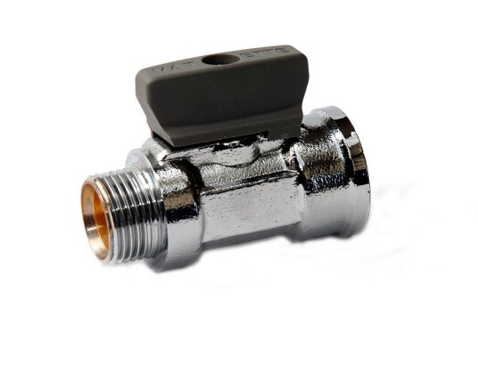 Vatette FG073053508 Kuleventil rett forkrommet med vrider inv/utv gjenge G15 x G15 Installasjon Vatette FG073053508 Kuleventil rett forkrommet med vrider inv/utv gjenge G15 x G15 Installasjon