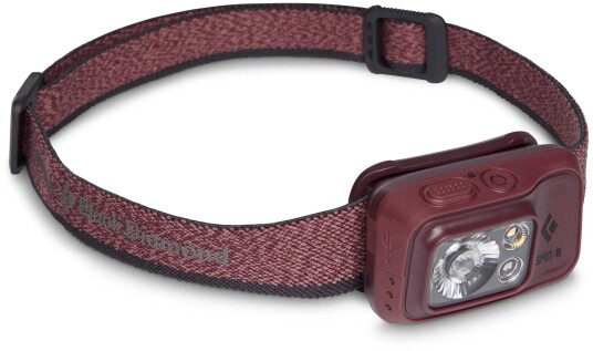 Black Diamond Spot 400-R Headlamp OneSize, Bordeaux Black Diamond Spot 400-R Headlamp OneSize, Bordeaux