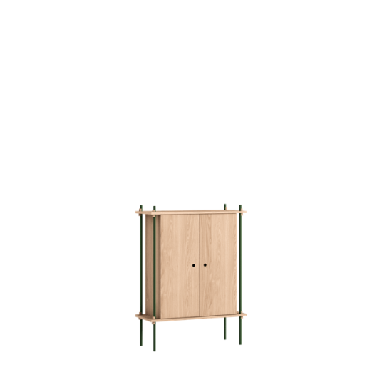 MOEBE S.115.1.C.OA Hyllesystem Eik/furugrønn MOEBE S.115.1.C.OA Hyllesystem Eik/furugrønn