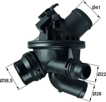 Termostat MAHLE ORIGINAL TM 21 103