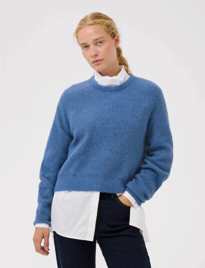 InWear Niasiw Pullover Blue L InWear Niasiw Pullover Blue L