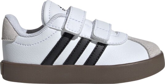 Adidas Vl Court 3.0 Cf I Ftwwht/Cblack/Greone 27 Sko Adidas Vl Court 3.0 Cf I Ftwwht/Cblack/Greone 27 Sko