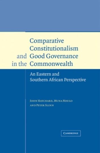 Comparative Constitutionalism and Good Governance in the Commonwealth