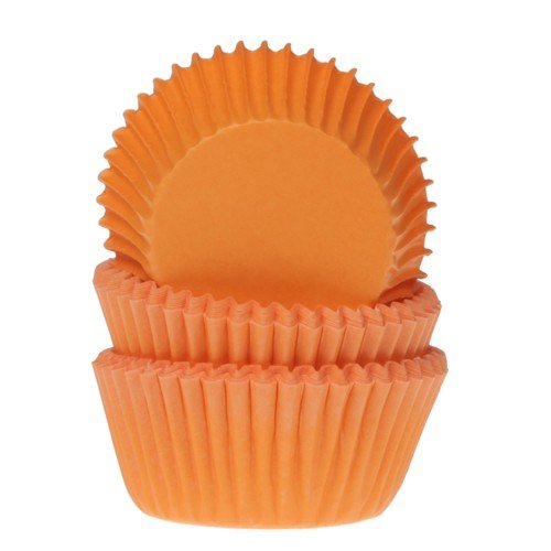 House Of Marie Mini Muffinsformer Oransje Pk/60 