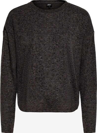 Only Maternity Olmamalie Embellish L/S O Neck Top Jrs BLACK COFFEE L