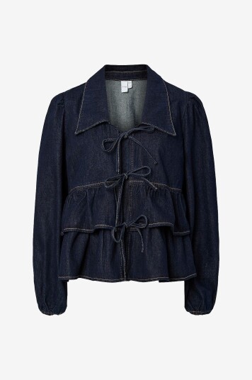 Y.A.S Bluse yasCelina Blå