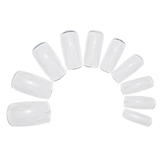 Otego 500st Lösnaglar ~ clear Hela naglar False Nails