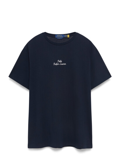 Polo Ralph Lauren Classic Fit Logo Jersey T-Shirt - Navy - S Polo Ralph Lauren Classic Fit Logo Jersey T-Shirt - Navy - S