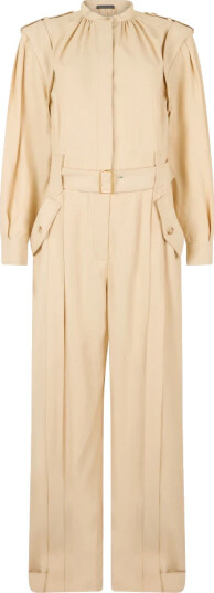 Alberta Ferretti Dame Jumpsuits & Playsuits Beige XL,