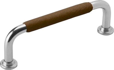 Beslag Design Håndtak 1353 Skinntrukket Natur Beslag Design Håndtak 1353 Skinntrukket Natur