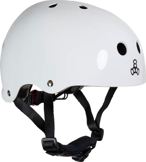 Triple Eight Hjelm - Lil 8 - White Blank - Triple Eight - 46-52 cm - Sykkelhjelm - Hvit Triple Eight Hjelm - Lil 8 - White Blank - Triple Eight - 46-52 cm - Sykkelhjelm - Hvit