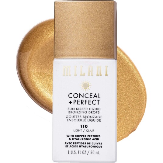 Milani Cosmetics Conceal + Perfect Sun Kissed Liquid Bronzing Dro