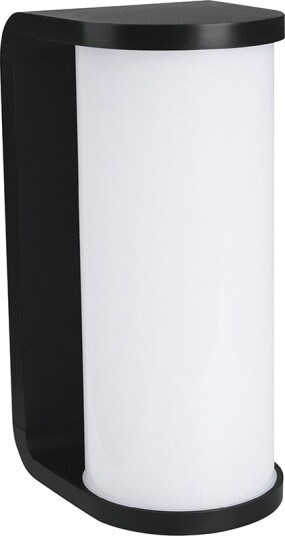 V Tac 12W CCT LED vegglampe IP65 sort 3 i 1 fargeskift 1760lm inkl. lyskilde Kulør : 3 i 1