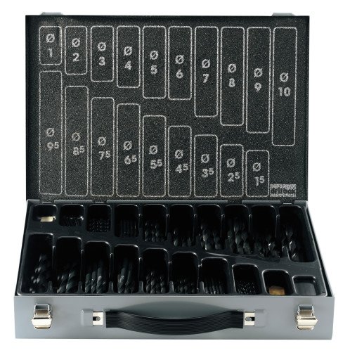 Irwin HSS PRO 170-delt Metallborsett i Koffert 1-10 mm