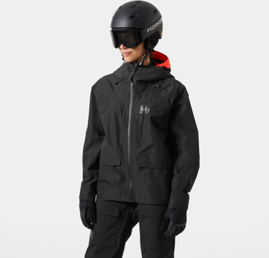 Helly Hansen Emiko Shell Jacket Dame SvartXS Helly Hansen Emiko Shell Jacket Dame SvartXS