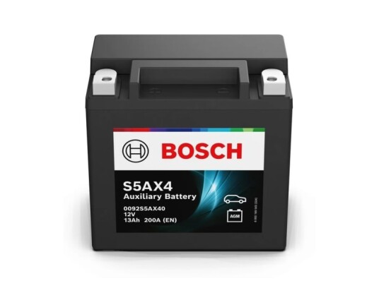 Bosch Startbatteri AGM S5 13AH 150x87x145 mm Bosch 0092S5AX40