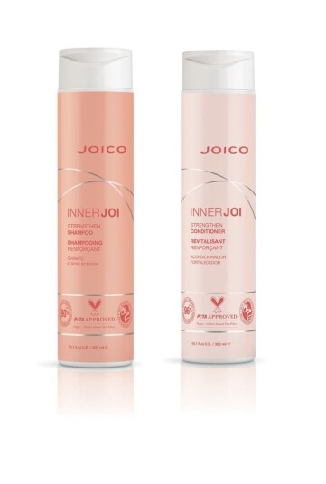 Joico INNERJOI Strengthen Shampoo 300 ml + Joico INNERJOI Strengthen Conditioner 300 ml Joico INNERJOI Strengthen Shampoo 300 ml + Joico INNERJOI Strengthen Conditioner 300 ml