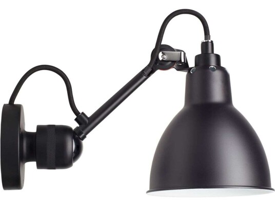 Lampe Gras N304 Vegglampe Matt Sort Hardwired Lampe Gras N304 Vegglampe Matt Sort Hardwired