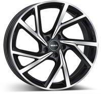 MAK Kassel blk/pol 8.5 x 20 CB66,50 ET30 5/112 8.5 x 20