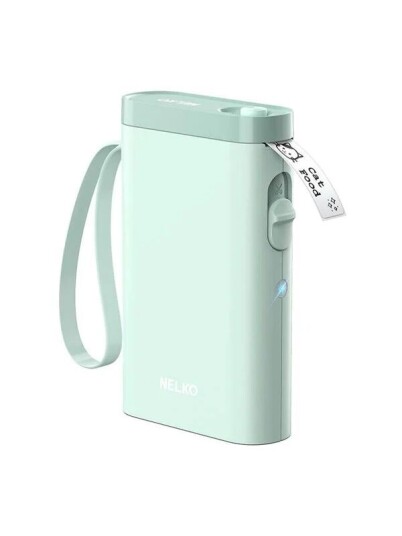 Nelko Thermal label printer P21 green Nelko Thermal label printer P21 green