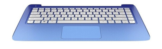Hp 836872-051, Kabinett + Tastatur, Fransk, Hp, Stream 13