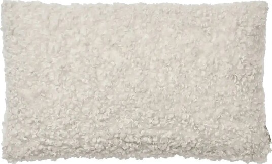 Blomus Cushion Cover 30 X 50 Cm Teddy Moonbeam White L 30CM