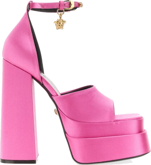 Versace Dame Sko Rosa 38 1/2 EU,