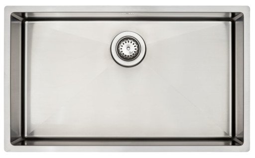 Lavabo Kubus 700 soft kjøkkenvask 74x44 cm, rustfritt stål Lavabo Kubus 700 soft kjøkkenvask 74x44 cm, rustfritt stål