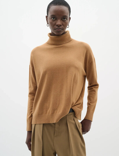 InWear Gleaiw Kellsie Turtleneck - Beige - XS