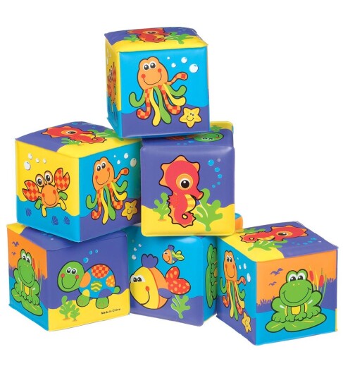 playgro Badespill terninger 6 stykker