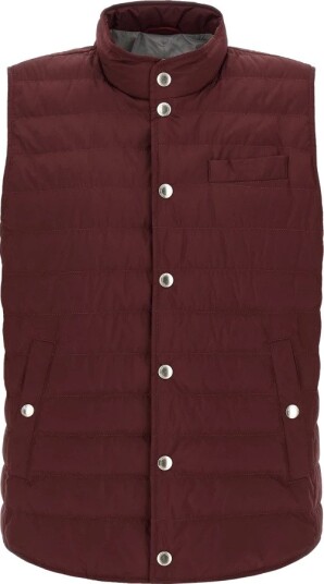 Brunello Cucinelli, Herre, Jakker, Rød, L,