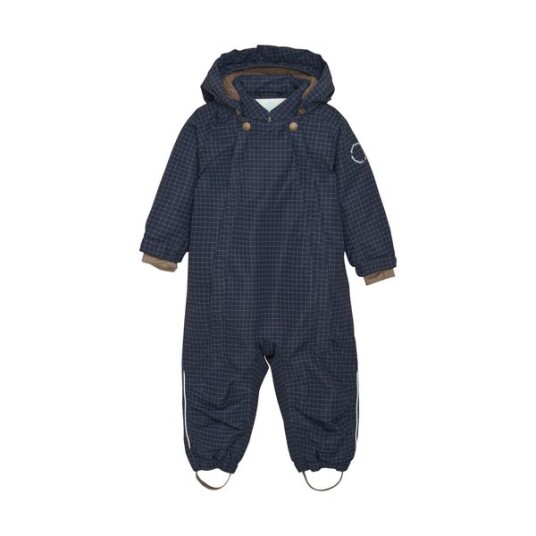 En Fant Baby Snowsuit Aop - Navy - 92 En Fant Baby Snowsuit Aop - Navy - 92