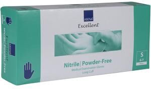 Abena Excellent Powder Free Nitrile Gloves Long Cuff 100 stk. Abena Excellent Powder Free Nitrile Gloves Long Cuff 100 stk.