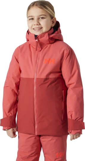 Helly Hansen Jr Traverse Jacket 101 Poppy Red 16 Skijakker Helly Hansen Jr Traverse Jacket 101 Poppy Red 16 Skijakker