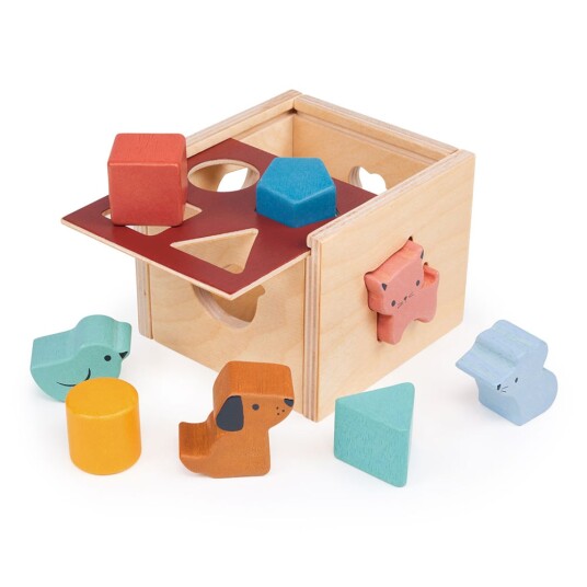 Mentari Shape Sorting Cube Bambino MT7110 Mentari Shape Sorting Cube Bambino MT7110