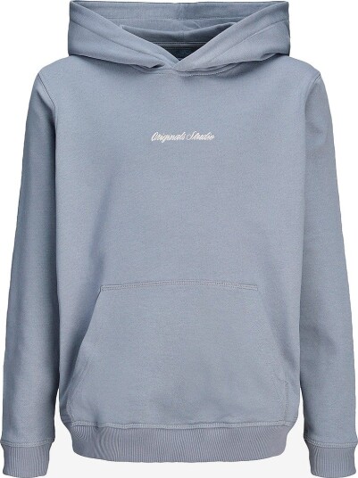 Jack & Jones Jornorrebro Emb Sweat Hood Noos Jnr Blue 128