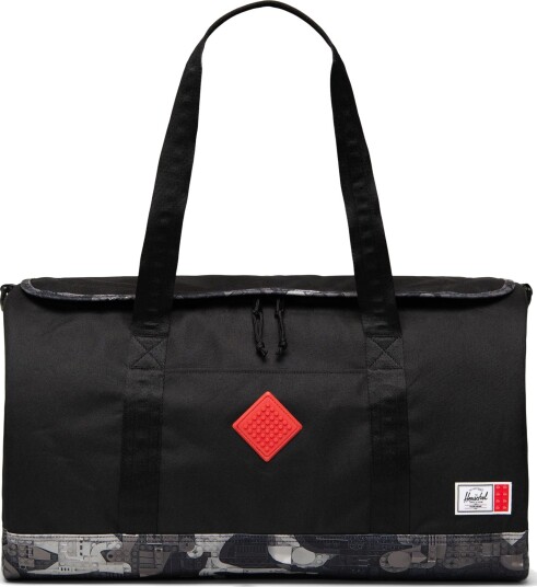 Lego Herschel Heritage Duffelbag Svart/Abstrakt Klossemønster