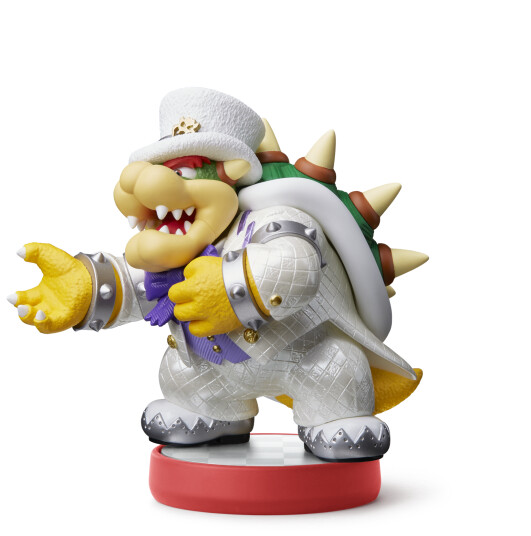 Nintendo Amiibo Bowser Bryllupsfigur NFC Super Mario