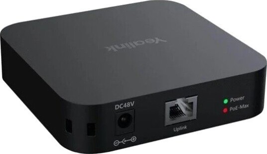 Yealink RCH40 USB-Hub 4 Porter Svart 1303166