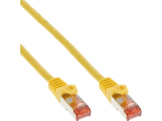 Inline B 76411Y 1 M Cat6 S/Ftp S Stp Rj 45 Rj 45 Gult B 76411Y