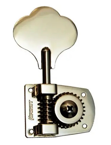 Hipshot Hb7 - Basstuning Machine For F- Style Made In Mexico - Nickel