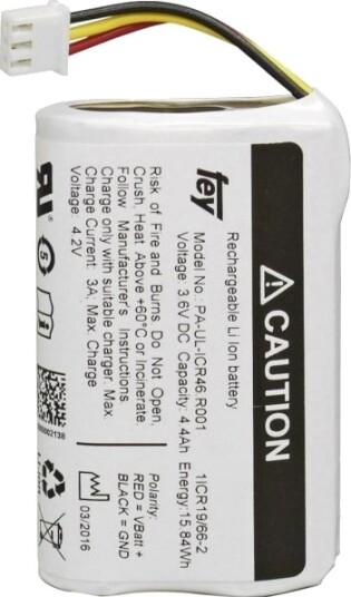 Fey Elektronik Ncr-18650Bf Batteripakke Batteristørrelse 18650 Tilkoblin Litium 3,6 V 6700 Mah PA-UL-LNB46