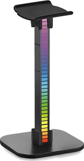 Mozos D11 LED RGB hodetelefonstativ Svart Mozos D11 LED RGB hodetelefonstativ Svart
