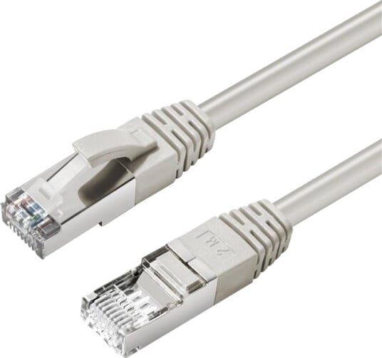 Microconnect - Nettverkskabel - Rj-45 (Hann) Til Rj-45 (Hann) - 25 M - S/Ftp - Cat 6A - Halogenfri Formstøpt - Grå