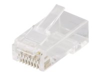 Deltaco RJ45 CAT 6A Nettverksplugg - Uskjermet - 20 Pakke