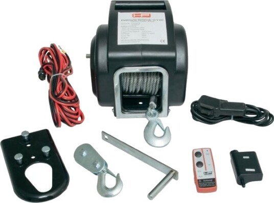 Hp Autozubehör 20605 Vinsj Trekkraft (Rullende) 6,8 Kg Kabel-Fjernkontroll Trådløs